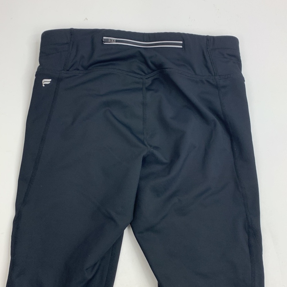 Fabletics Crop Leggings Running Size Medium Black… - image 8